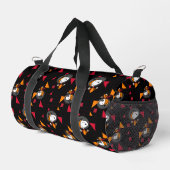 Sac De Sport ESPACE | Snoopy Space Suit Motif noir (Coin droit)