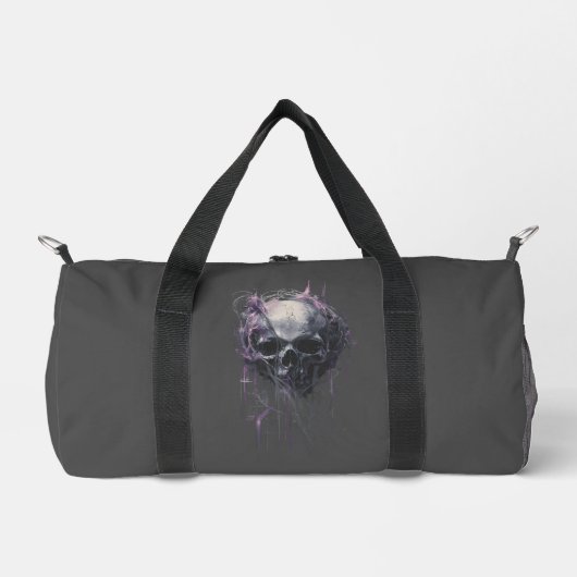 Sac De Sport Ethereal Skull Abstract Grunge Dark Art (Recto)