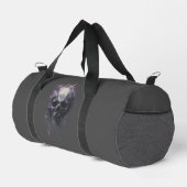 Sac De Sport Ethereal Skull Abstract Grunge Dark Art (Coin droit)