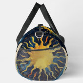 Sac De Sport Étoiles célestes et nuages bleus modernes (Droite)