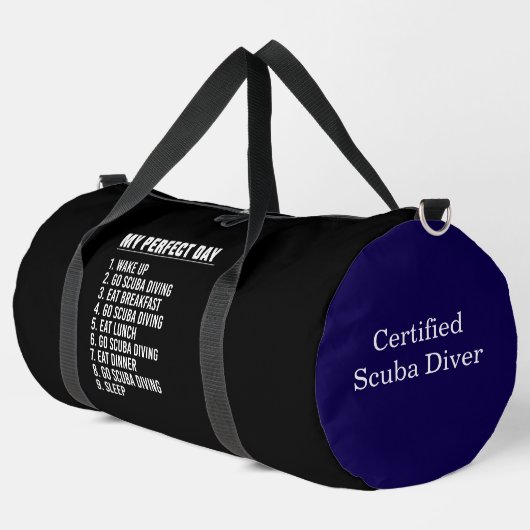 Sac De Sport Exploration sous-marine magique par un plongeur (Coin gauche)