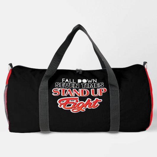 Sac De Sport Fall Down Seven Stand Up Eight (Verso)
