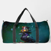 Sac De Sport Fantastique crow steampunk (Verso)