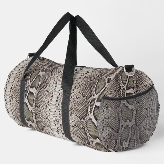 Sac De Sport Faux Boa Constrictor Snakeskin (Coin droit)