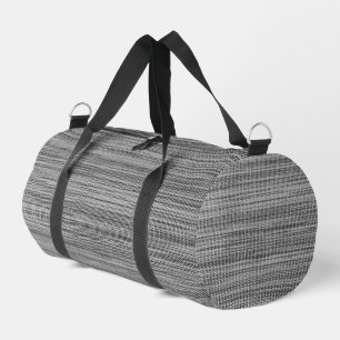 Sac De Sport Faux Gray Fabric