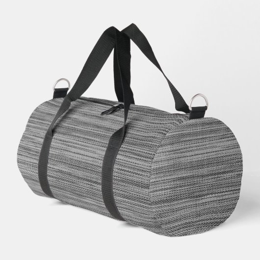 Sac De Sport Faux Gray Fabric (Coin gauche)