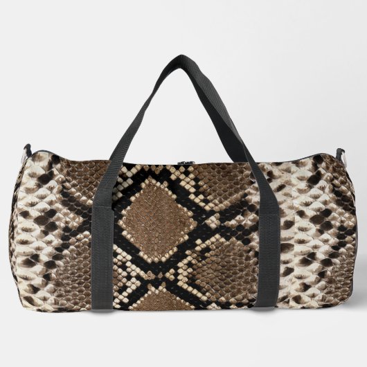 Sac De Sport Faux Python Snakeskin (Recto)