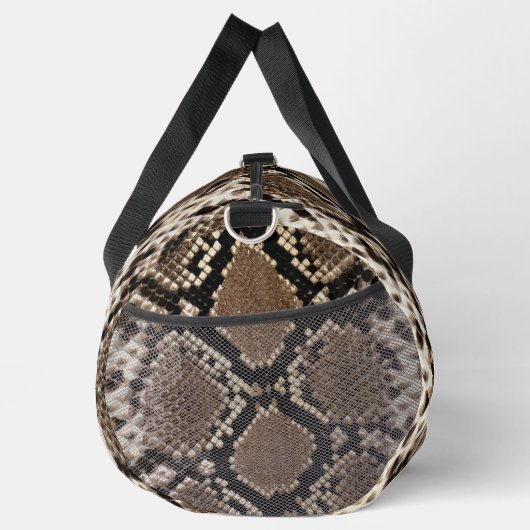 Sac De Sport Faux Python Snakeskin (Droite)