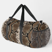Sac De Sport Faux Reticulated Python Snake Skin (Coin droit)