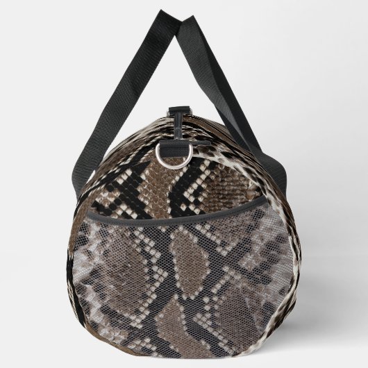 Sac De Sport Faux Reticulated Python Snake Skin (Droite)