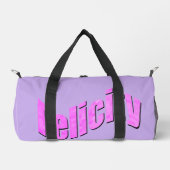 Sac De Sport Felicity Nom En Rose, (Recto)