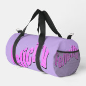 Sac De Sport Felicity Nom En Rose, (Coin droit)