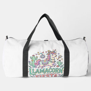 Sac De Sport Fête de la Licorne Llamacorne Vecteur Premium POD 