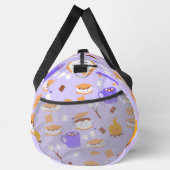Sac De Sport feu de camp marshmallow chocolat smoré violet (Droite)