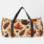 Sac De Sport feuille/citrouille/cavernes Automne (Verso)