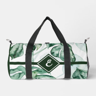 Sac De Sport Feuille fractionnée de palme tropicale