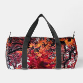 Sac De Sport Feuille orange et rouge (Verso)