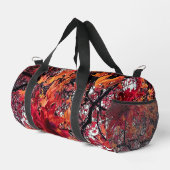 Sac De Sport Feuille orange et rouge (Coin droit)