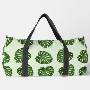 Sac De Sport Feuilles de palmiers, Feuilles verts, Motif tropic