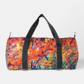 Sac De Sport Feuilles orange et vert (Verso)