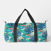 Sac De Sport Feuilles tropicaux (Recto)