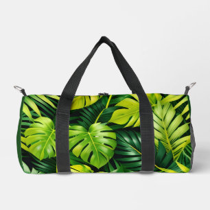 Sac De Sport Feuilles Vertes Tropicales 