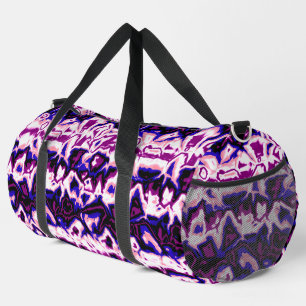Sac De Sport Fidèle à la mode Boho Rétro Marbré Rayures Fierté 
