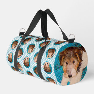 Sac De Sport Fil Fox Terrier Peinture de chiot tricolore Peintu