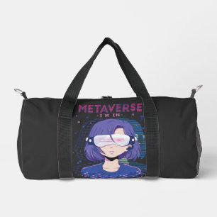 Sac de sport fille anime lunettes de réalité virtu