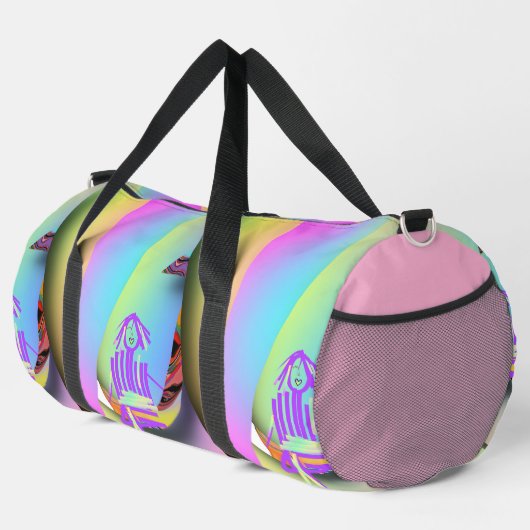 Sac De Sport Fille assise (Coin droit)