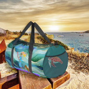 Sac De Sport Fille de SUP Amis tropicaux personnalisés