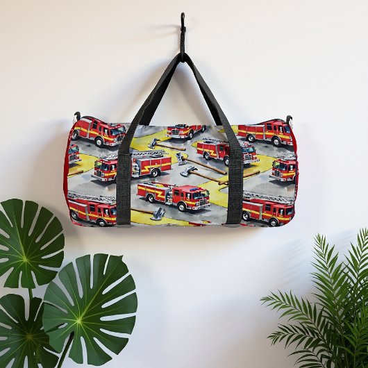 Sac De Sport Fire Rescue Duffle Bag Personalized