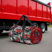 Sac De Sport Fire Truck Axe Pattern