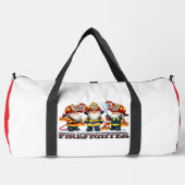 Sac De Sport Firefighter Gnomes Brave Little Heroes (Recto)