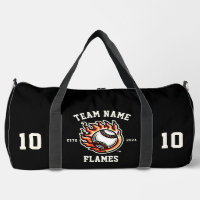 Flames "Personnalisable" Baseball