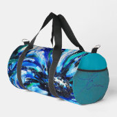 Sac De Sport Fleur bleue (Coin droit)