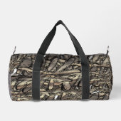 Sac De Sport Fleur de flamme d'or (Verso)