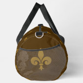 Sac De Sport Fleur de Lys Large Duffle Bag (Droite)