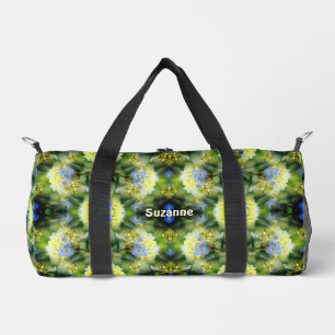 Sac De Sport Fleur d'hortensia bleue motif personnalisé