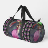 Sac De Sport Fleur d'orchidée rose Lady Personnalisée (Coin droit)