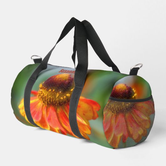 Sac De Sport Fleur Dreamy Zinnia personnalisée (Coin droit)
