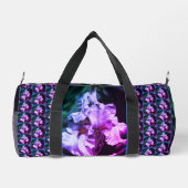 Sac De Sport Fleur Iris Abstraite (Verso)