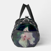 Sac De Sport Fleur Iris Rose Art Abstrait Personnalisé (Droite)