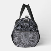 Sac De Sport Fleur noire et grise Dahlia (Droite)