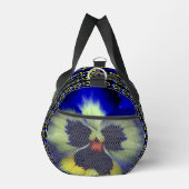 Sac De Sport Fleur Pansy Bleu Personnalisé (Droite)