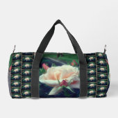 Sac De Sport Fleur Rose de Pêche douce Nature personnalisée (Verso)