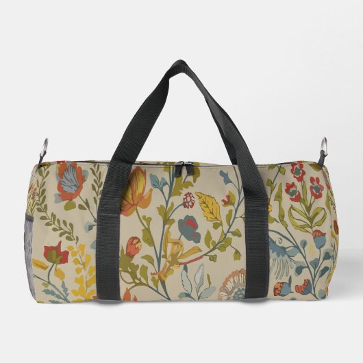 Sac De Sport Fleurs (Verso)