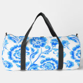 Sac De Sport Fleurs bleues (Recto)