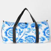 Sac De Sport Fleurs bleues (Verso)