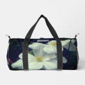 Sac De Sport Fleurs Clematis personnalisées (Recto)